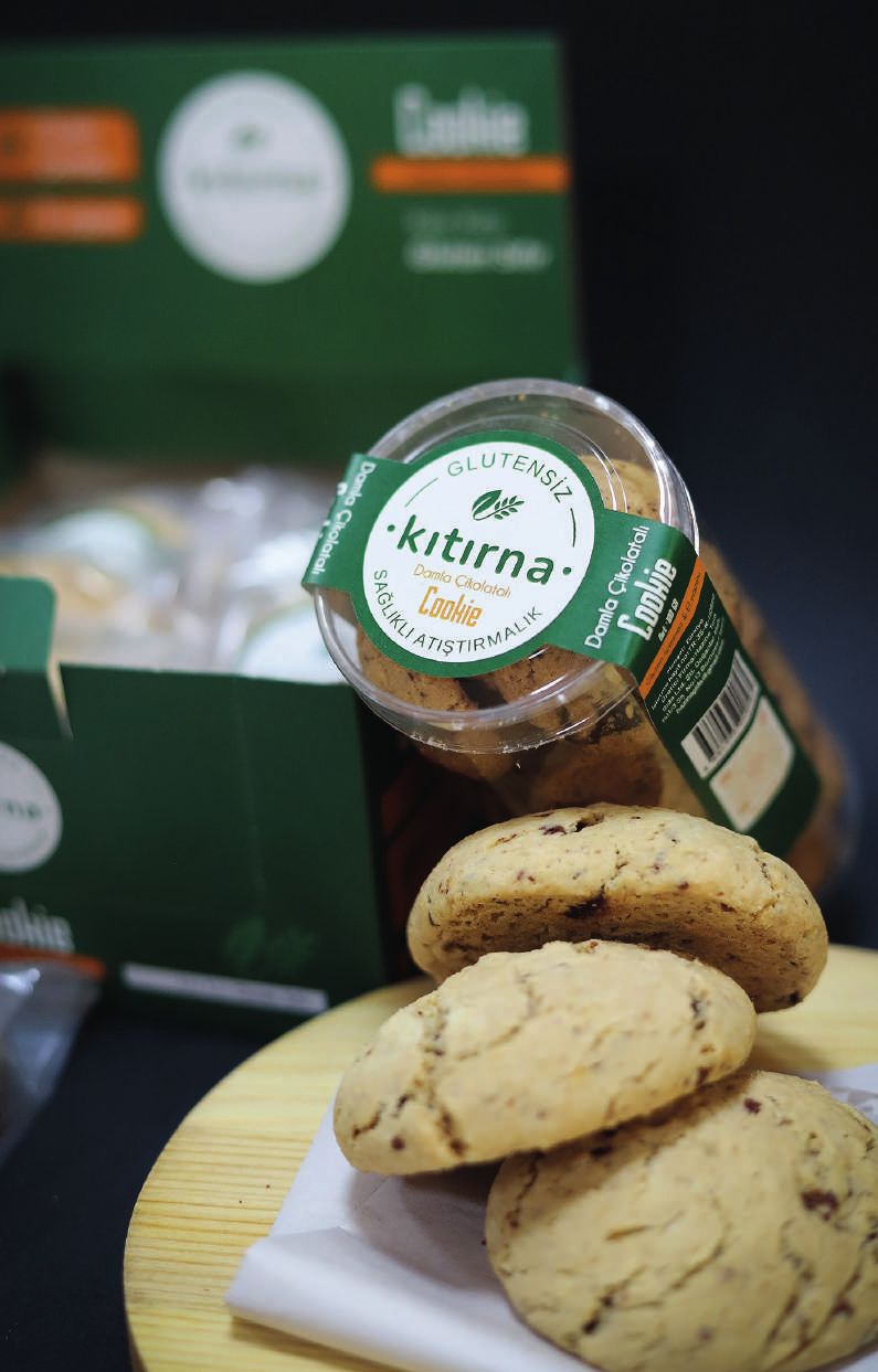 Kakaolu Beyaz Belçika Çikolatalı Cookie